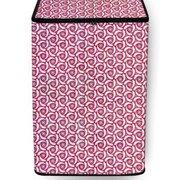 The Furnishing Tree Washing Machine Cover Packed Pattern Pink Compatible for Whirlpool 6.5 Kg Fully-image-56