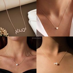 Boghra Sales Set Of 4 Gold-Plated Brass Pearls Chain-17