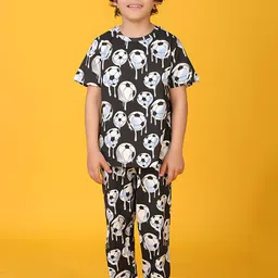 YK Boys Graphic Printed Pure Cotton Night suit-picture-4