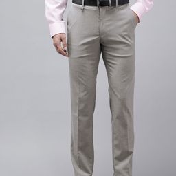 Van Heusen Men Slim Fit Formal Trousers-picture-43