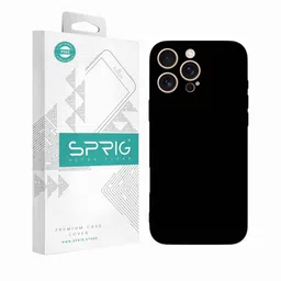 SPRIG Solid Printed iPhone 16 Pro Back Case Mobile Accessories-96
