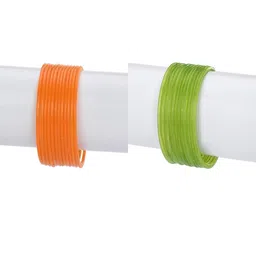 1ST TIME Women Orange Bangle-image-88