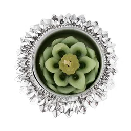 Voylla Silver Toned Decorative Tealight Candle Holders-29