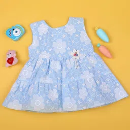 Macwin Floral Print Fit & Flare Dress-17