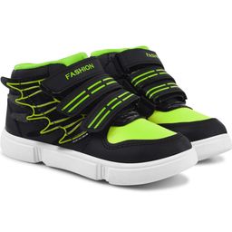 PU-PINE Green Synthetic Leather Sneakers-image-13
