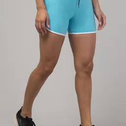 BRACHY Women Cotton High-Rise Training or Gym Sports Shorts-image-27