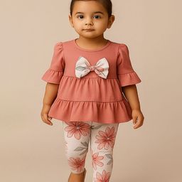 Gunatit Girls Tunic with Leggings-image-92
