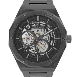 D'SIGNER Men Skeleton Dial & Bracelet Style Straps Analogue Automatic Motion Powered Watch-picture-1