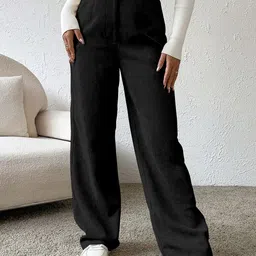 RAJOVATI Women Loose Fit Pleated Trousers-picture-47