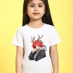 MINI & MING Girls Cut Outs T-shirt-image-96