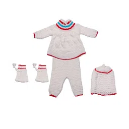 Anixa Girls Colourblocked Woolen Clothing Set-picture-28