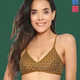 Aimly Polka Dot Bra Full Coverage-18