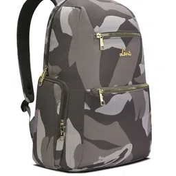 Lavie Printed Oversized Structured Shoulder Bag with Applique image 3