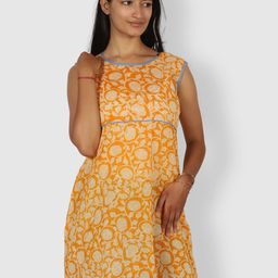NAVIYATA Women Floral Printed A-Line Dress-image-27