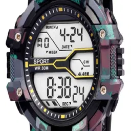 Hala Men Pack of 2 Solid Round Tang Regular Digital Watches-m2 image 4