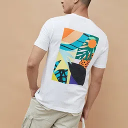 Fame Forever by Lifestyle Men Typography Printed Applique T-shirt-picture-31