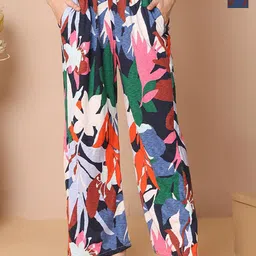 TAG 7 Pack Of 2 Printed Cotton Mid-Rise Lounge Pants-27