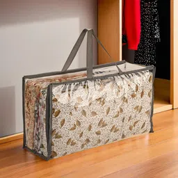 Kuber Industries Transparent Reusable Waterproof Storage Bag Organisers-23