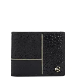 Da Milano Men Textured Leather Two Fold Wallet-39