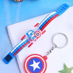 Ascension Cartoon Character Rakhi With Key Chain Gift & Roli Tilak-image-35