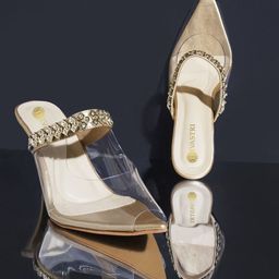 DIVASTRI Women Stiletto Heel Sandals-37