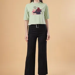 NEYSA Animal Printed T-shirt & Trousers Co-Ord Set-picture-54