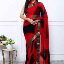 VL SAREES Tie and Dye Pure Chiffon Saree-picture-12