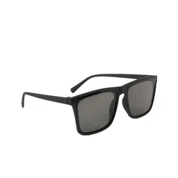 BAYBERRY Unisex Black Lens & Black Square Sunglasses with-image-62