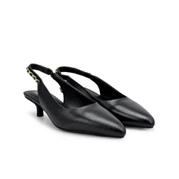 ROSSO BRUNELLO Women Leather Kitten Heels-38