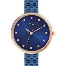 DressBerry Women Brass Mother of Pearl Dial & Straps Analogue Watch DB-SS24-6C-27