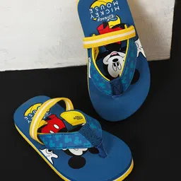 Kids Ville Boys Mickey & Friends Printed Thong Flip-Flops-picture-19