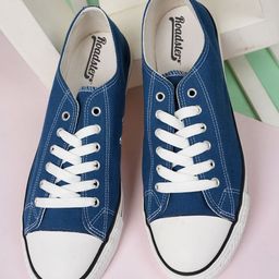 The Roadster Lifestyle Co Men's Canvas Casual Sneakers-image-127