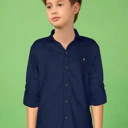 MashUp Boys Classic Opaque Casual Shirt-36