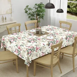 The Home Story Off White Cotton Table Covers-image-83
