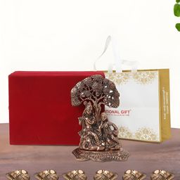 INTERNATIONAL GIFT Copper-Toned Religious Idol Showpiece-image-55