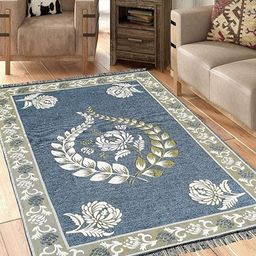 RADECOR Grey Solid Anti-Skid Carpet-image-92