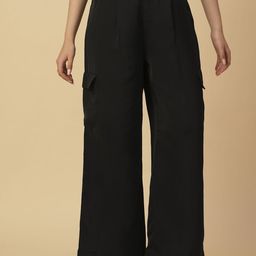 Chemistry Women Loose Fit Trousers-image-62