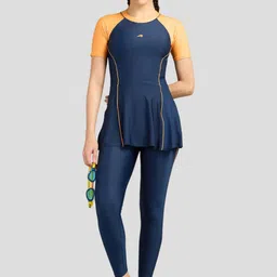 BOLDFIT Women Colourblocked Two Piece Swim Suit-picture-19