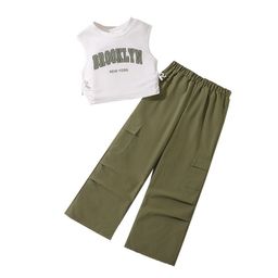 StyleCast x Revolte Girls Printed Sleeveless T-shirt With Trouser-picture-37