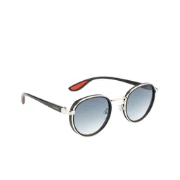 MAGNEQ Unisex Round Sunglasses with UV Protected Lens-8
