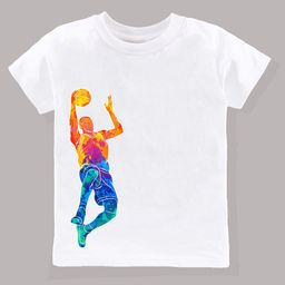 KAVEE Boys Printed Pure Cotton Bio Finish Applique T-shirt-image-53
