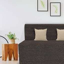 COIRFIT Brown 2 Seater Anti-Dust Mite & Anti-Sag Double Foam Fold Out Sofa Cum Bed-image-79