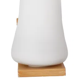 Somil Premium Designer Glass Wall / Night Lamp Elegant & Stylish Dcor Accent for Modern Interiors, color- - White Size- 23.5 X 26 X 29 CM-image-98