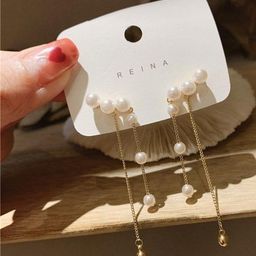 Arzonai Contemporary Drop Earrings-image-5