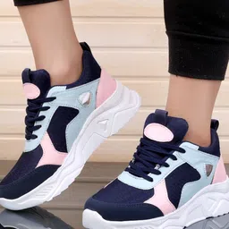 Shozie Girls Colourblocked Sneakers-picture-16