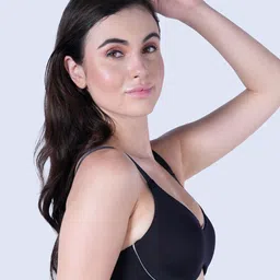 Soie Non Padded Wired Full Coverage Minimiser T-shirt Moisture Wicking Bra image 5