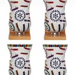 SOMIL Multi Glass Cylinder Printed Wall Lamps-image-75