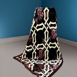 tundwal's Black & Pink Mink Heavy Winter Double Bed Blanket-image-92