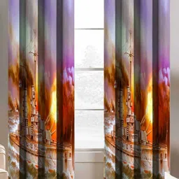 Aura Pink & Yellow Set of 2 Window-83