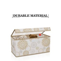 Kuber Industries White 3 Pieces Drawer Organiser With Lid image 2